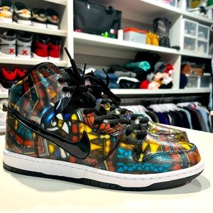 2015 NIKE SB DUNK HIGH “stained glass”